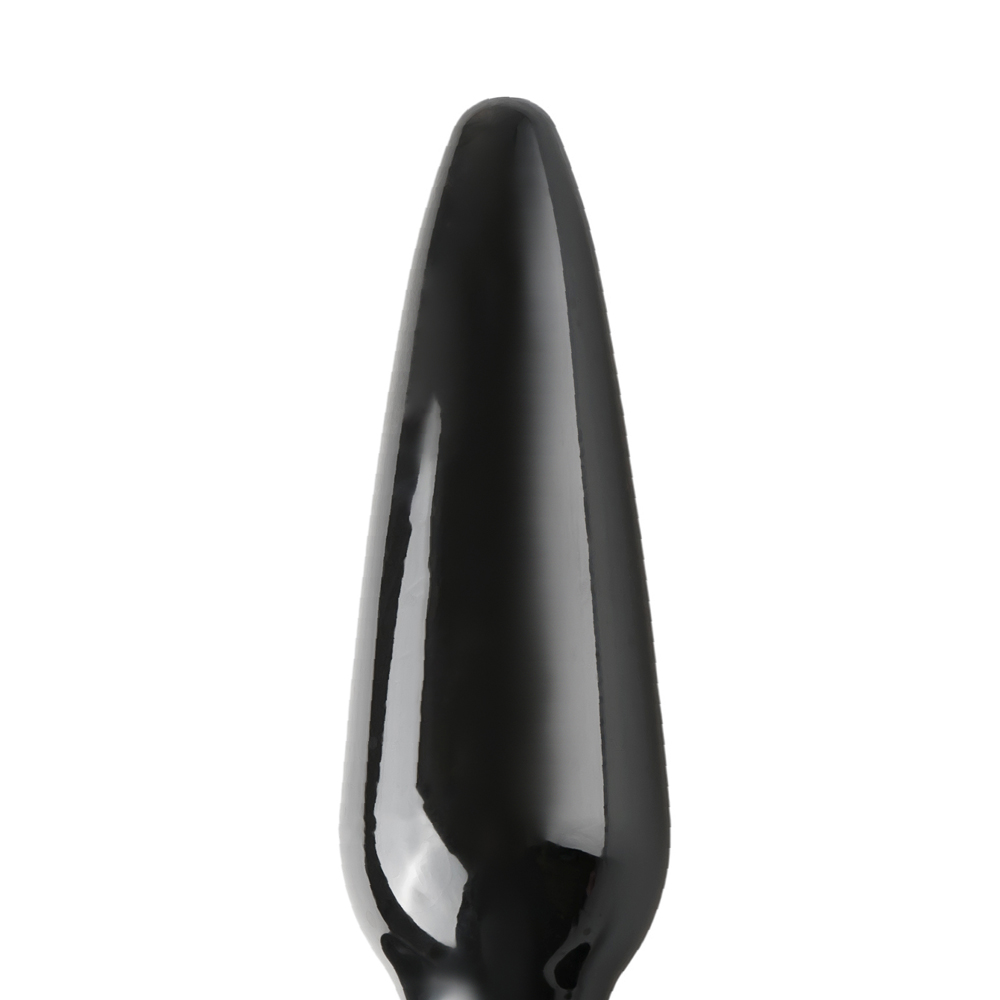 Smooth Black Pleasure Plug - Image 4