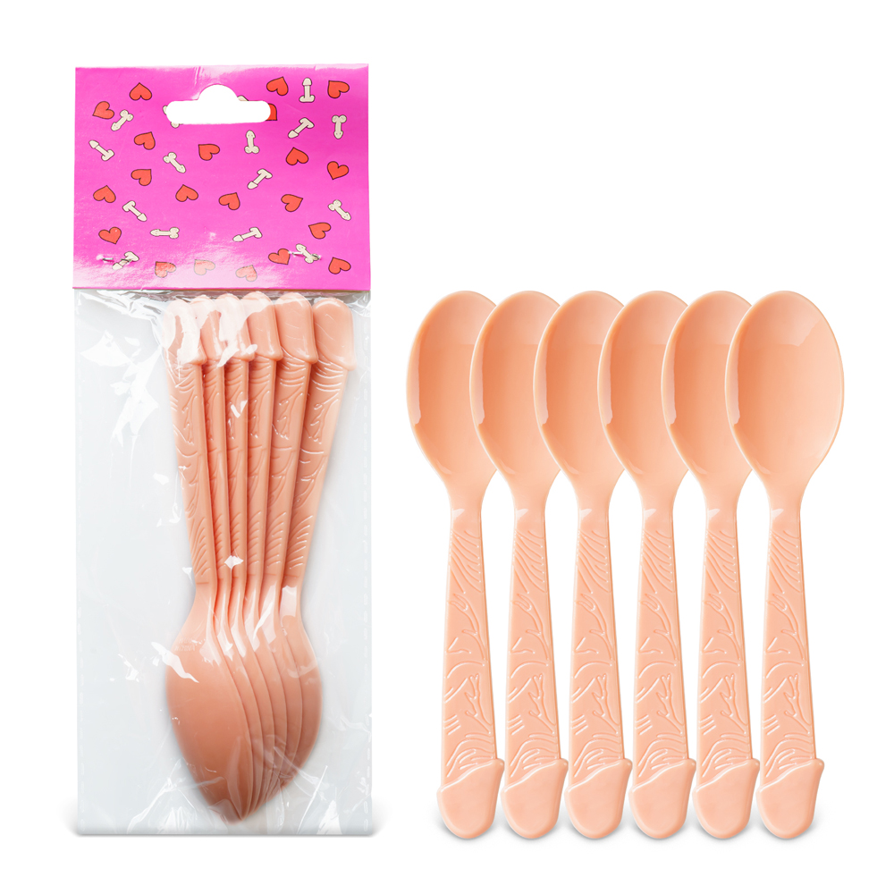 Naughty Party Packs 6 Spoons