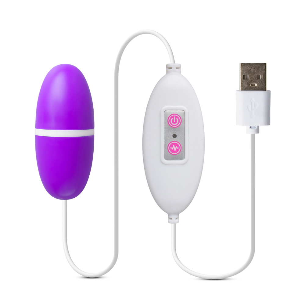 12-Speed USB Power Vibrating Egg (Purple)