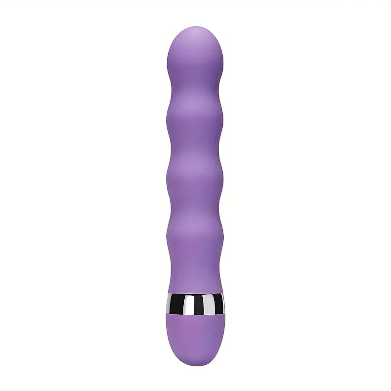 Multi-Frequency Ribbed Vibrator - Purple